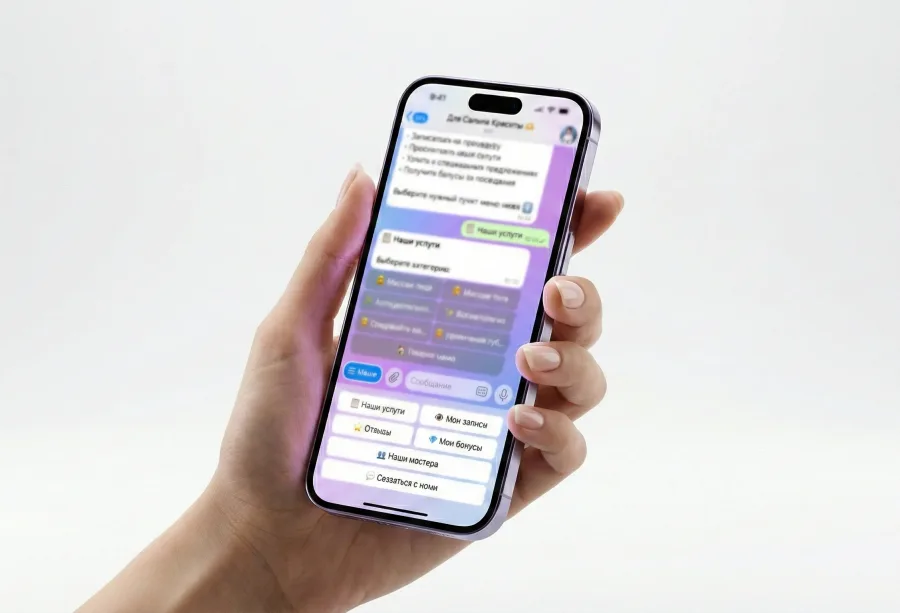 Telegram бот для салонов